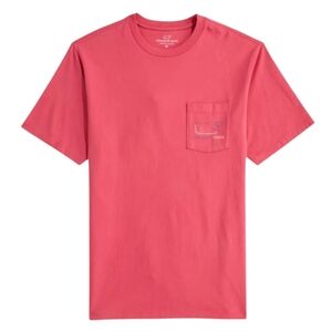 NWT Vineyard VinesMen's Burgee Vintage Whale Short Sleeve Shirt, Mens XS